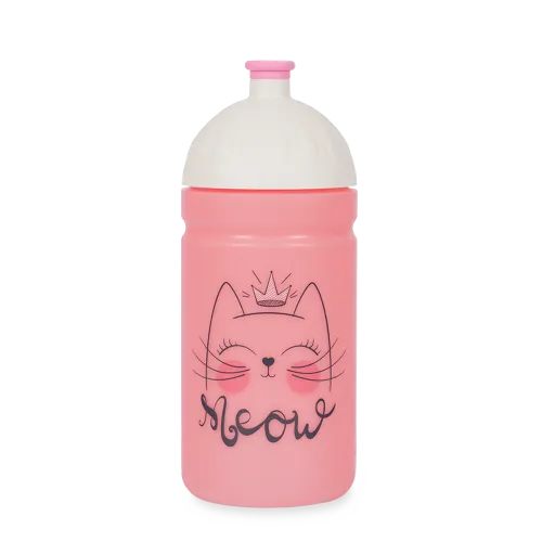 Zdravá lahev 500 ml s náhradní zátkou – Mňau