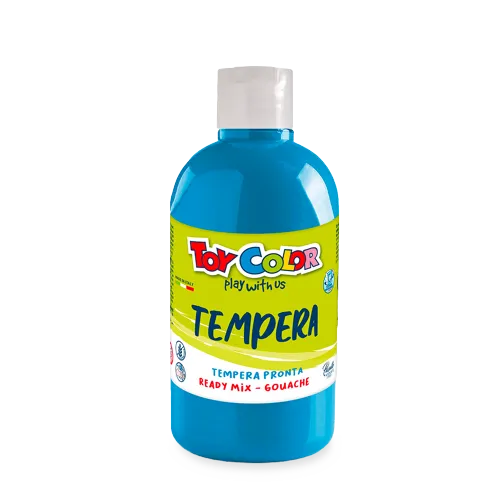 Temperová barva Ready Tempera 500ml - světle modrá