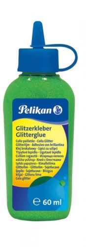 Lepidlo glitrové Pelikan 60 ml - světle zelené