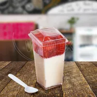 Víčko pro fingerfood kelímek č. 66371 (PET) [40 ks] (2)