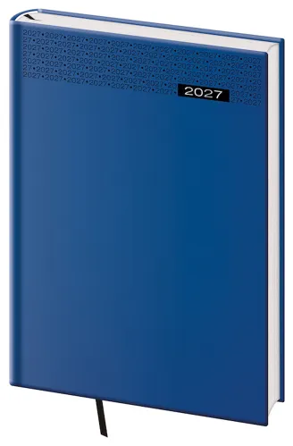 Týdenní diář 2027 Helma B5 Gommato modrý