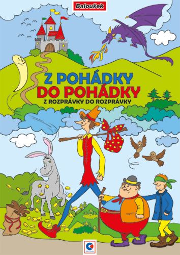 Omalovánky A4 Baloušek - Pohádky