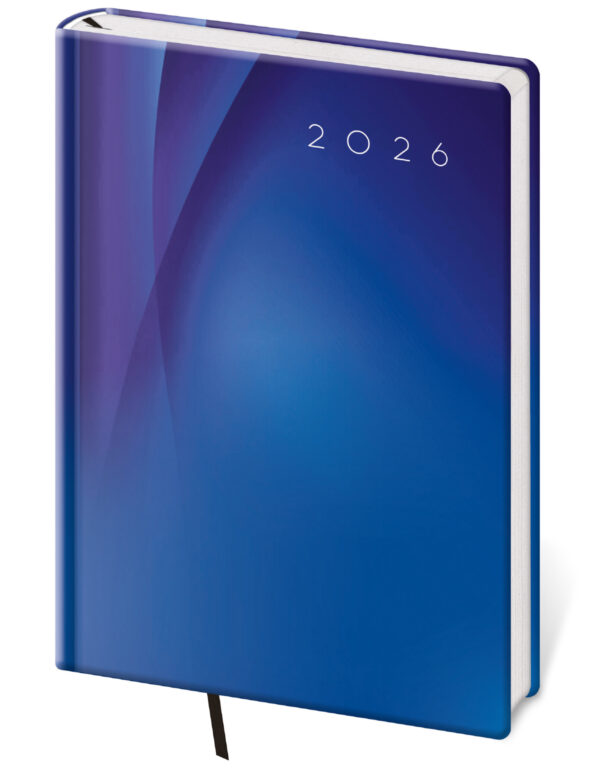 Levně Denní diář 2026 Helma A5 - Vario Blue design