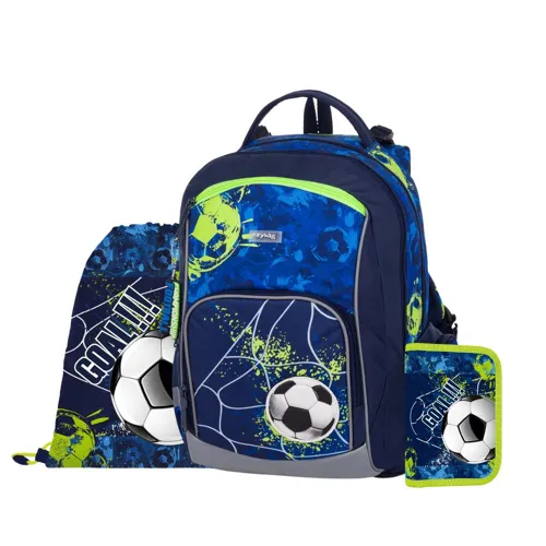 Školní batohový set 3-dílný OXY GO Football