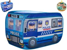 Látkový stan policejní auto