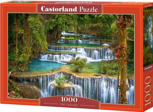 Puzzle Castorland 1000 dílků - Kaskádový vodopád