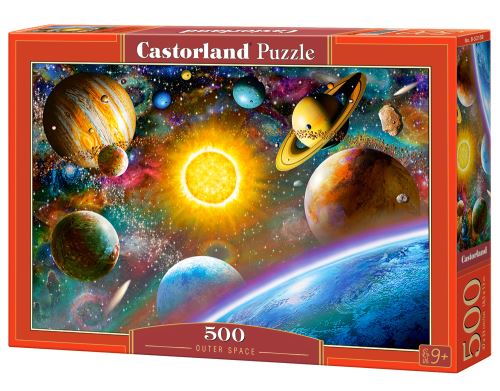 Puzzle Castorland 500 dílků - Otevřený vesmír