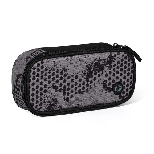 Studentský penál Bagmaster Case Zipster 25 B šedý
