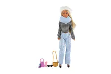 Panenka Anlily kloubová zimní edice s doplňky 30 cm (3)