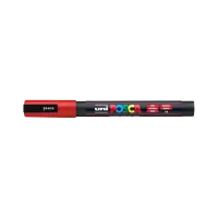 Dekorační popisovač Posca PC-3M, červená (15), 0,9-1,3 mm (1)
