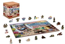 Dřevěné puzzle L, 505 dílků - Letní čas (1)