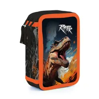 Školní penál 3-patrový prázdný Karton P+P Dino