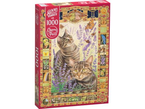Puzzle Cherry Pazzi 1000 dílků - Kočky