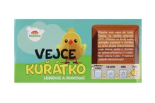 Vejce líhnoucí a rostoucí kuřátko v krabičce 8x10,5cm 12ks v boxu (8)