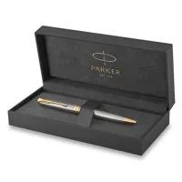 Parker Sonnet Stainless Steel GT - kuličková tužka (1)