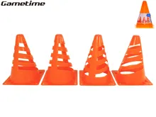 Gametime sada sportovních kuželů 13 × 13 × 18 cm, 4 ks - oranžové