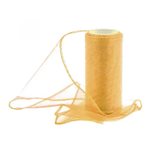 Organza 12cm/10y béžová 017