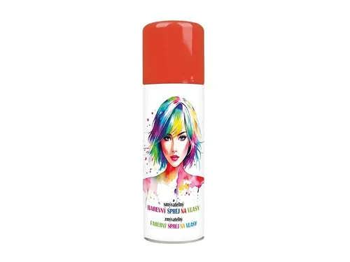 Spray na vlasy 141 neon červený