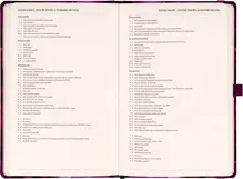 Planbook diář/notes 2026 NOTIQUE - Fialové květy, 13 x 21 cm (3)
