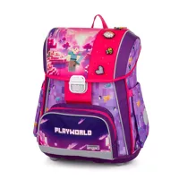Školní batoh Karton P+P Premium Cool Playworld Girl