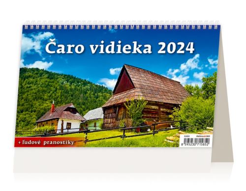Slovenský stolový kalendár Helma 2024 - Čaro vidieka
