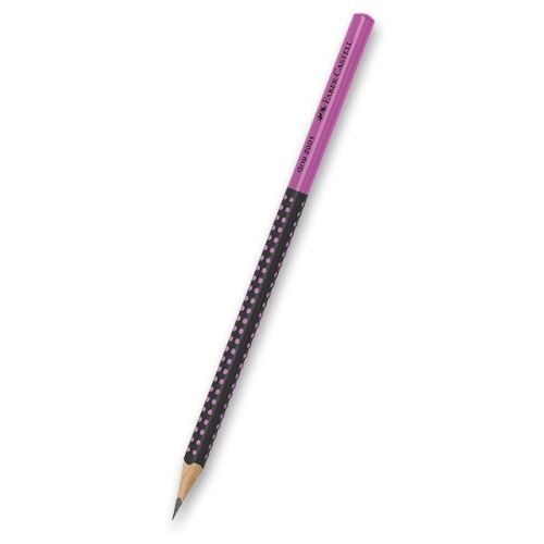 Grafitová tužka Faber-Castell Grip 2001 Two Tone, tvrdost HB - černá/růžová