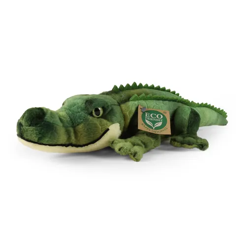 Plyšový krokodýl, 34 cm, ECO-FRIENDLY