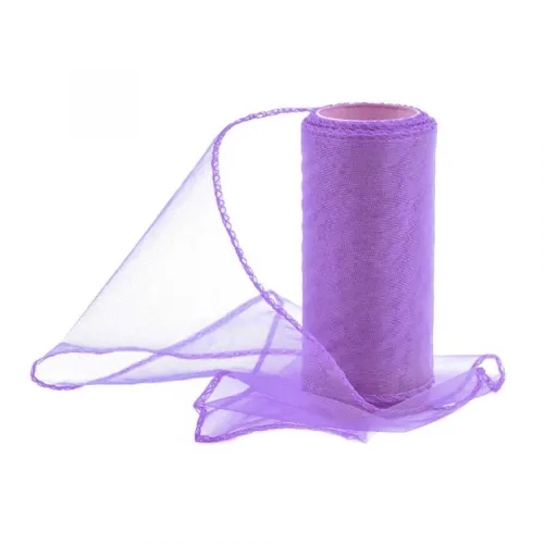 Organza 12cm/10y sv.fialová 043