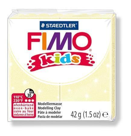 FIMO® kids 8030 modelovací hmota 42g - perleťová žlutá (106)