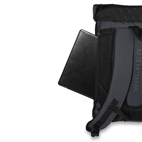 Boční kapsa na notebook u batohu Walker Mika Anthracite
