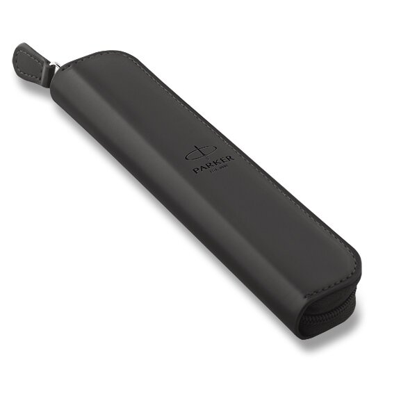 Levně Pouzdro na zip PU Parker - černé