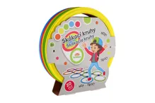 Skákací kruhy barevné, průměr 27 cm (1)