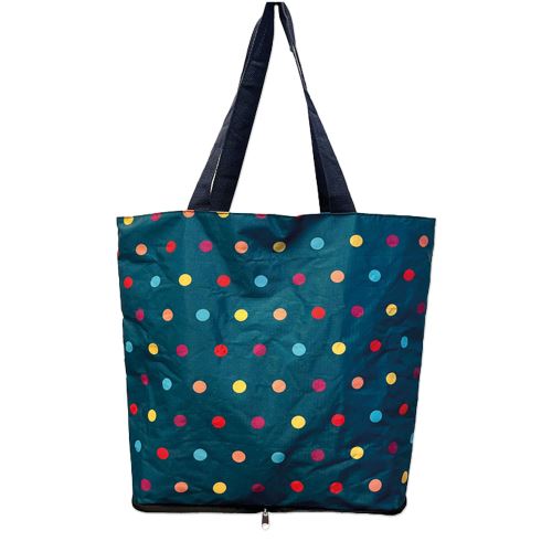 Skládací nákupní taška OxyLady - Happy Dots