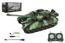 Tank RC 2,4 GHz se světlem a zvukem