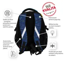Školní batoh STIL (Helma) Midi - Shark (10)