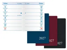 Týdenní diář 2027 MFP kapesní T101 PVC mix barev