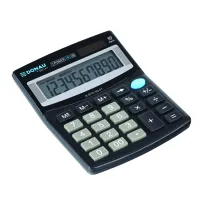 Kalkulačka stolní Donau Tech 4102, 10-místná, černá (3)