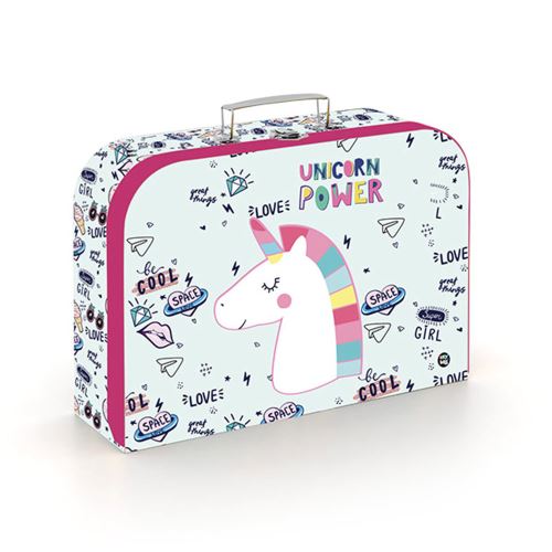 Dětský kufřík 34cm KARTON P+P - Unicorn Iconic
