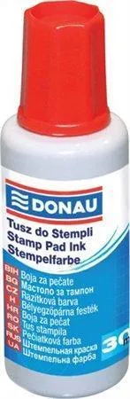 Razítková barva DONAU 30 ml, červená