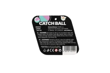 Catch ball hra s míčkem na suchý zip 19 cm - zeleno-fialová (5)
