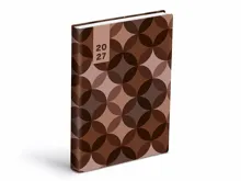 Denní diář 2027 MFP A5 D801 PU Geometrie