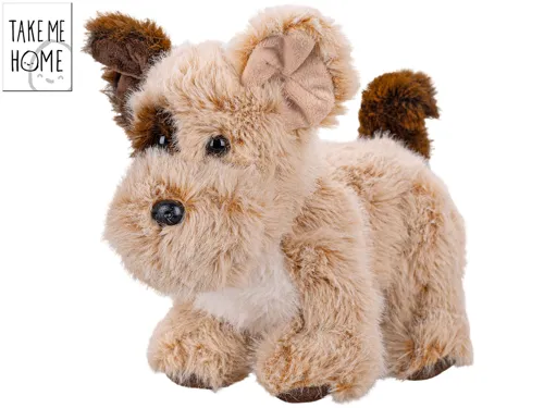 Plyšový pes Take Me Home stojící 24 cm