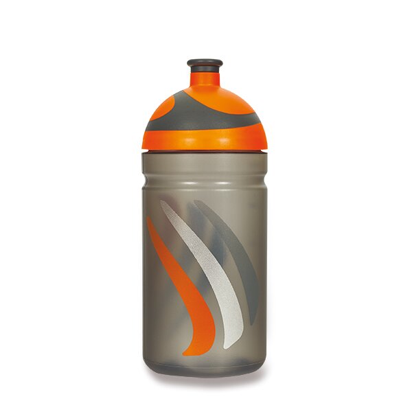 Levně R&B Zdravá lahev 0,5l - BIKE 2K19 oranžová + náhradní zátka
