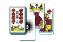 Karty Mariáš jednohlavý - plastová krabička Karty Mariáš jednohlavý - plastová krabička