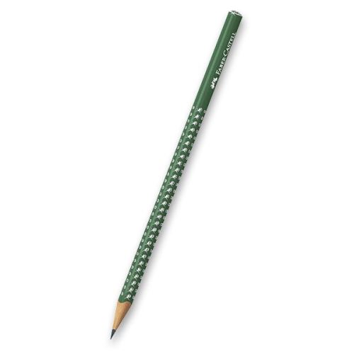 Grafitová tužka Faber-Castell Sparkle - perleťová zelená