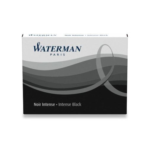 Inkoustové bombičky Waterman standardní 8ks - černé
