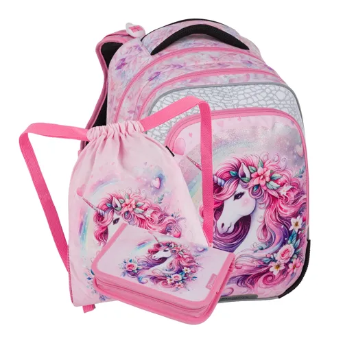 Školní set 3-dílný Beta 26 B Jednorožec - Bagmaster