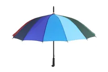 Vystřelovací deštník 78 cm - duhový (2)