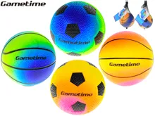 Gametime míček duhový 10 cm - mix motivů a barev