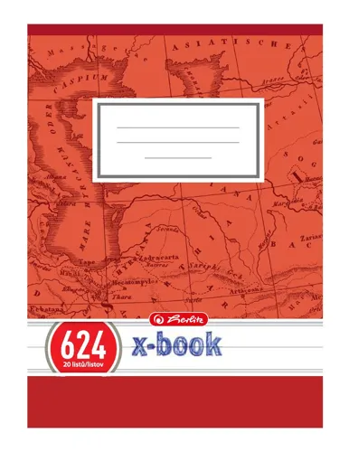 Sešit školní 624 Herlitz A6/20 listů linka